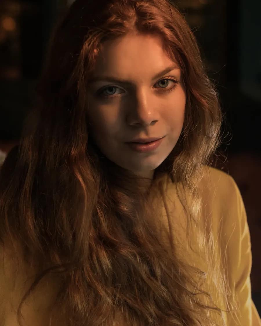 Close-up editorial beauty portrait by Immortal Photography