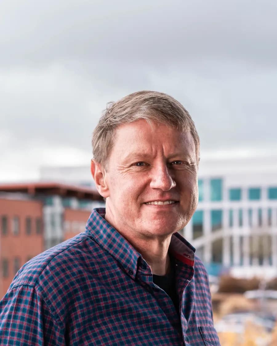 Outdoor corporate headshot by a Cambridge headshot photographer by Immortal Photography